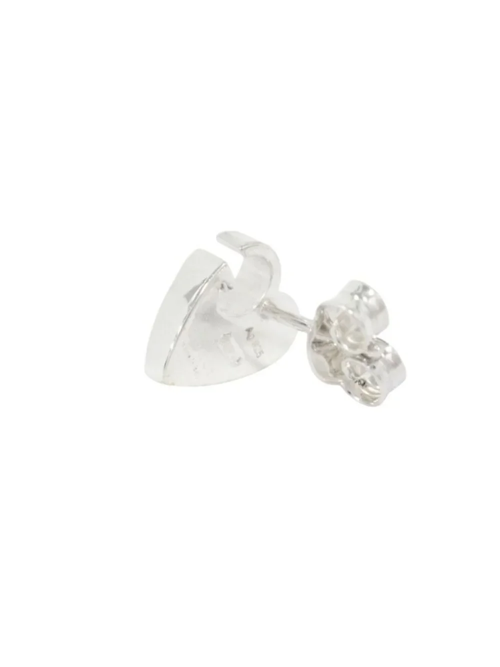 Gucci Polished Interlocking Earrings Silver
